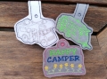 Bild 8 von Stickdatei Camper Camping Anhänger Schlüsselanhänger ITH